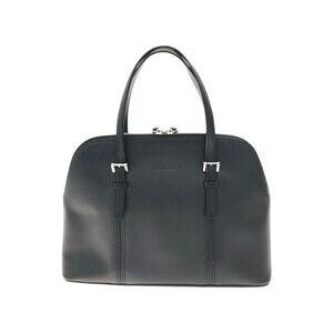 Burberry handbag black leather Nova check